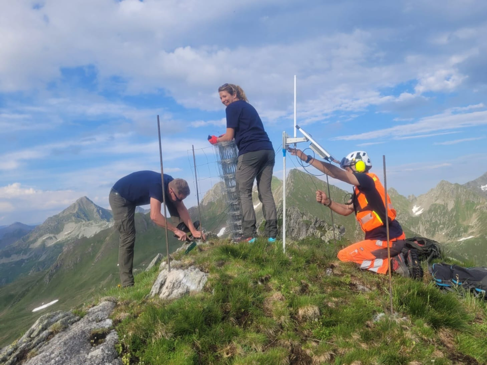 Gateway LoRa écho, antenne autonome solaire